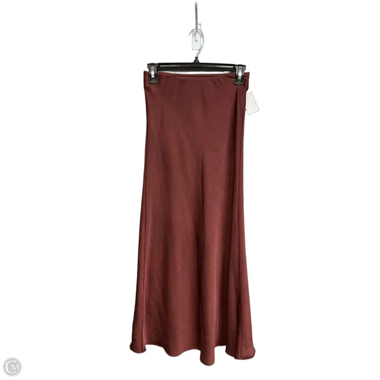 Skirt Maxi By Chicwish In Maroon, Size: 2
