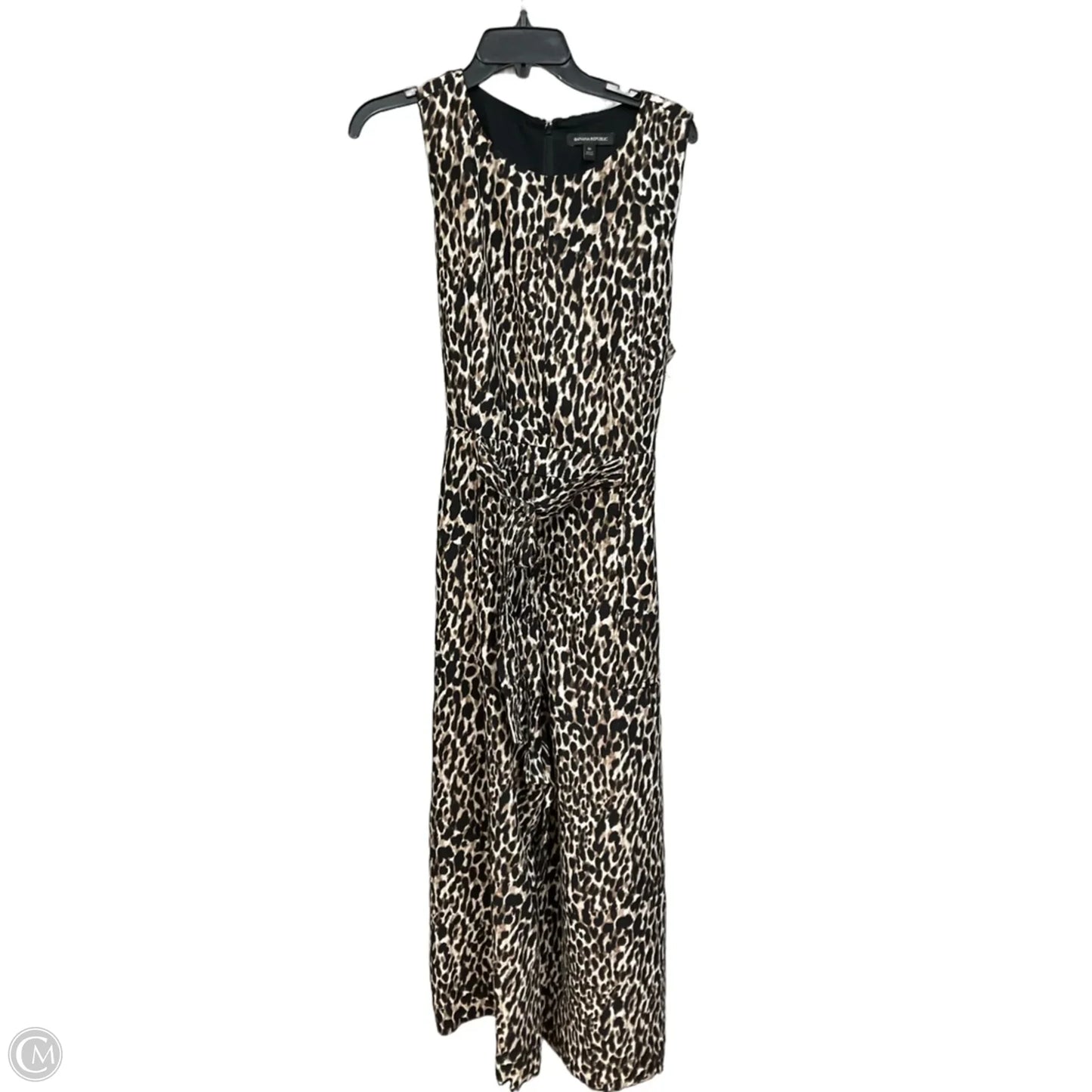 Jumpsuit By Banana Republic In Animal Print, Size: Xl