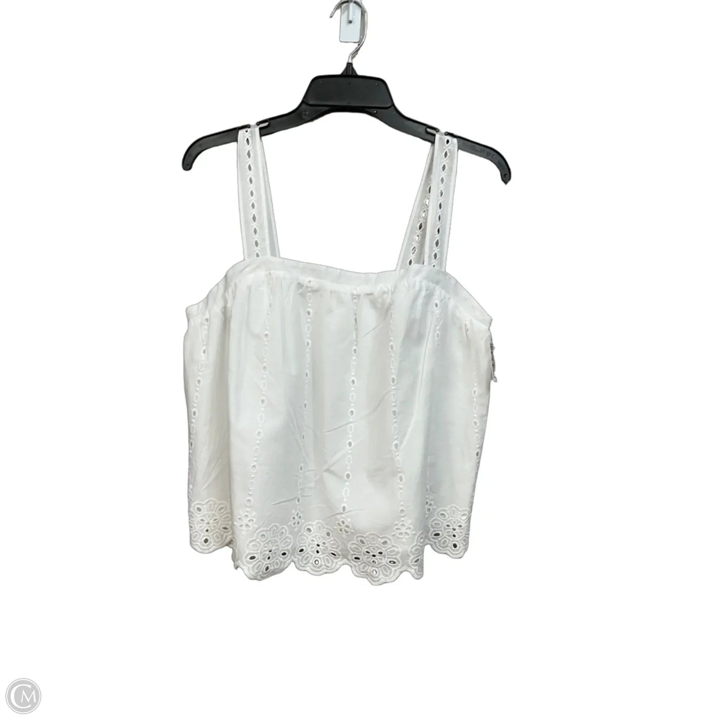 Top Sleeveless By Maurices In White, Size: M