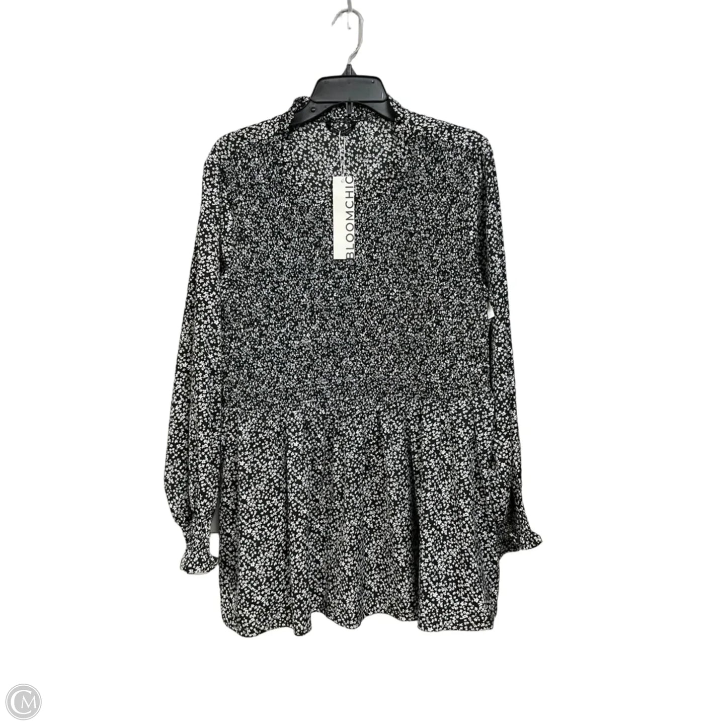 Top Long Sleeve By Bloomchic In Floral Print, Size: Xxl