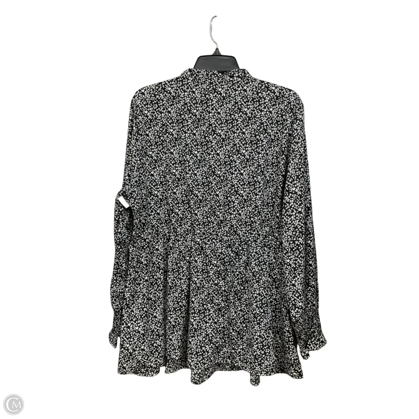 Top Long Sleeve By Bloomchic In Floral Print, Size: Xxl