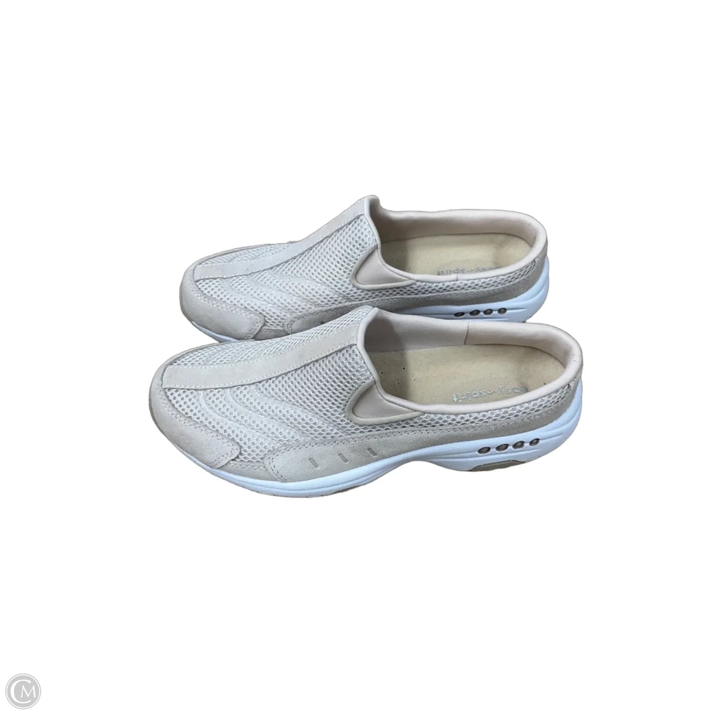 Shoes Flats By Easy Spirit In Tan & White, Size: 7