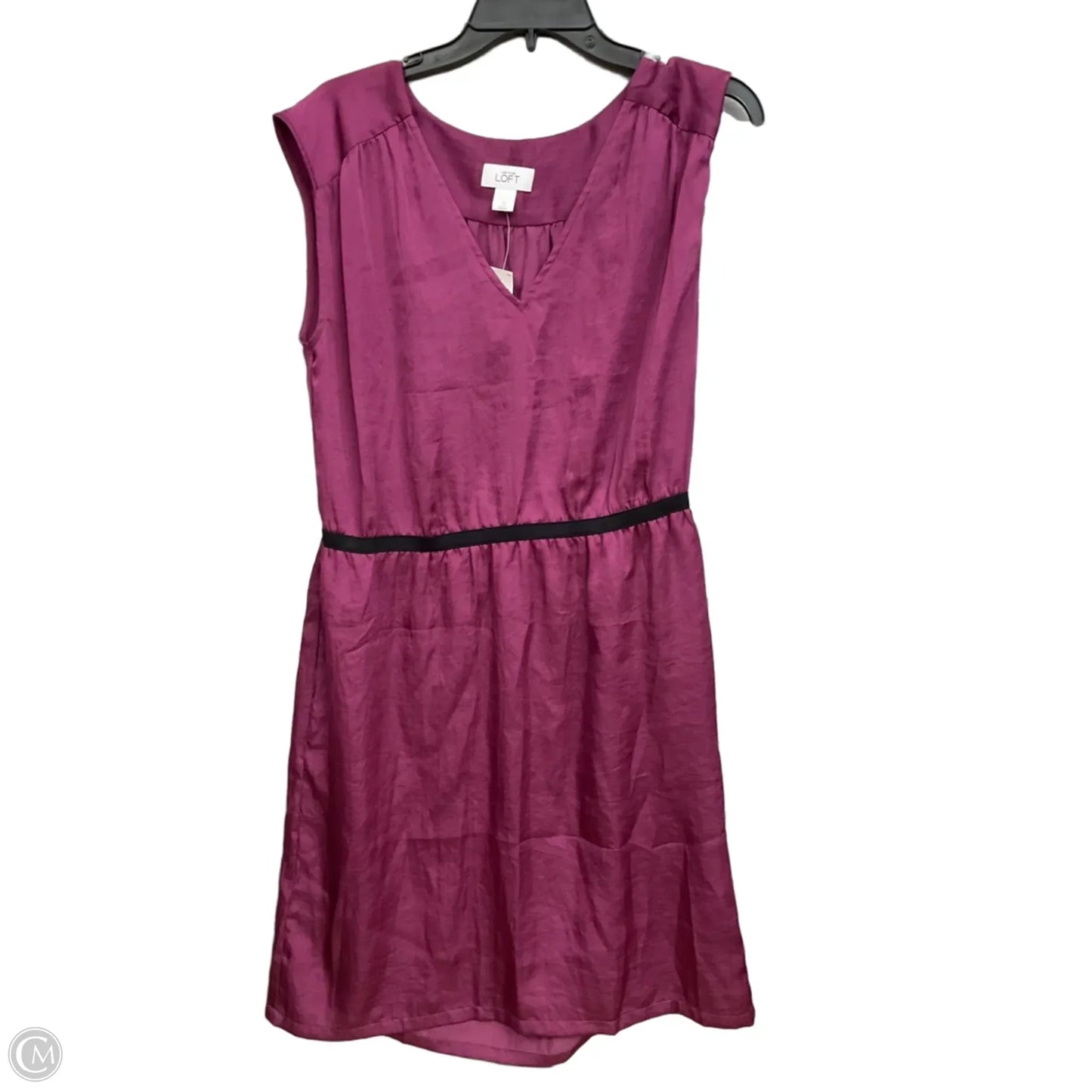 Dress Casual Short By Loft In Purple, Size: M