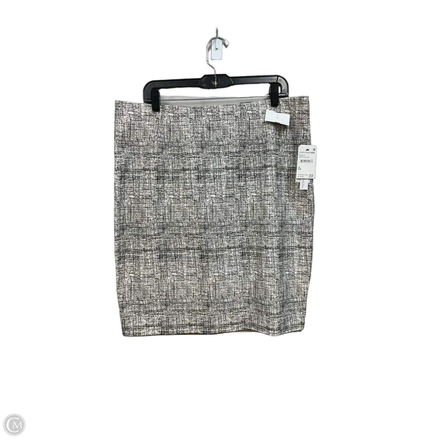 Skirt Mini & Short By Amanda + Chelsea In Black & Cream, Size: 16