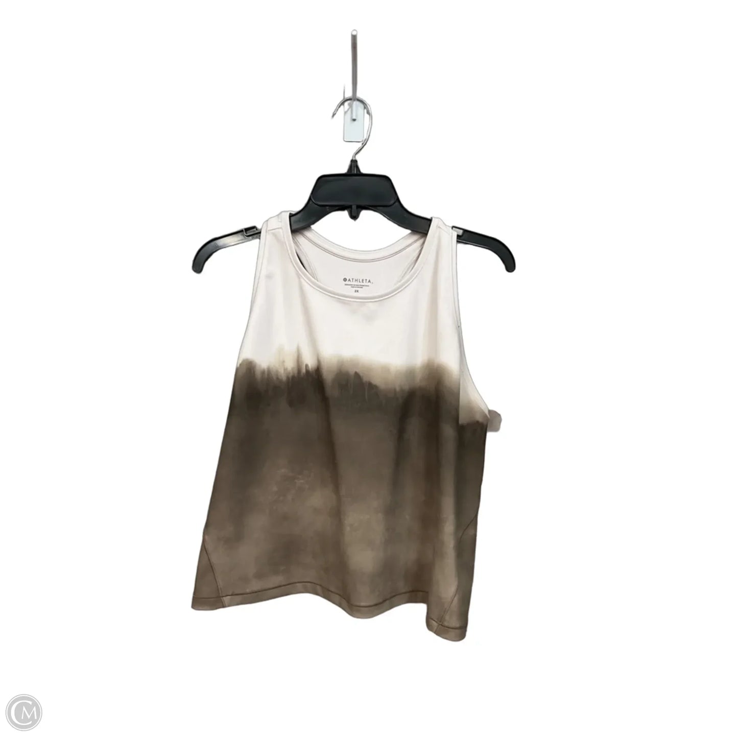 Athletic Tank Top By Athleta In Ombre Print, Size: 2x