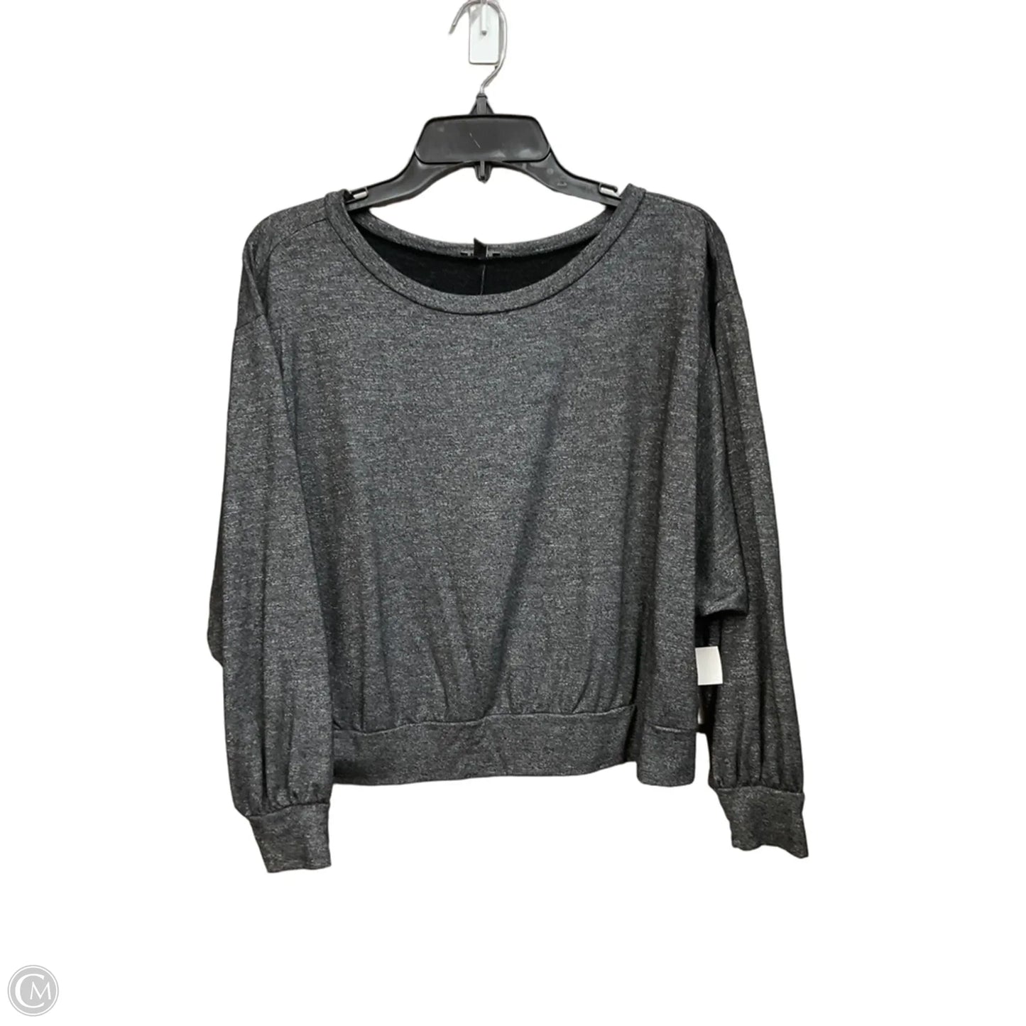 Top Long Sleeve By Express In Grey, Size: S