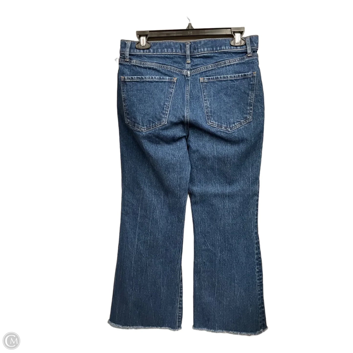 Jeans Flared By Express In Blue Denim, Size: 6