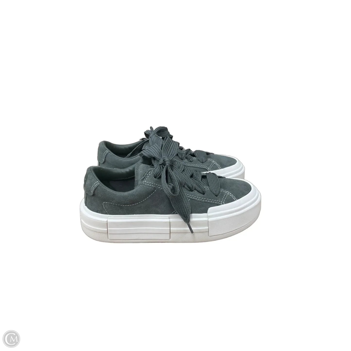Shoes Sneakers By Converse In Green & White, Size: 8.5