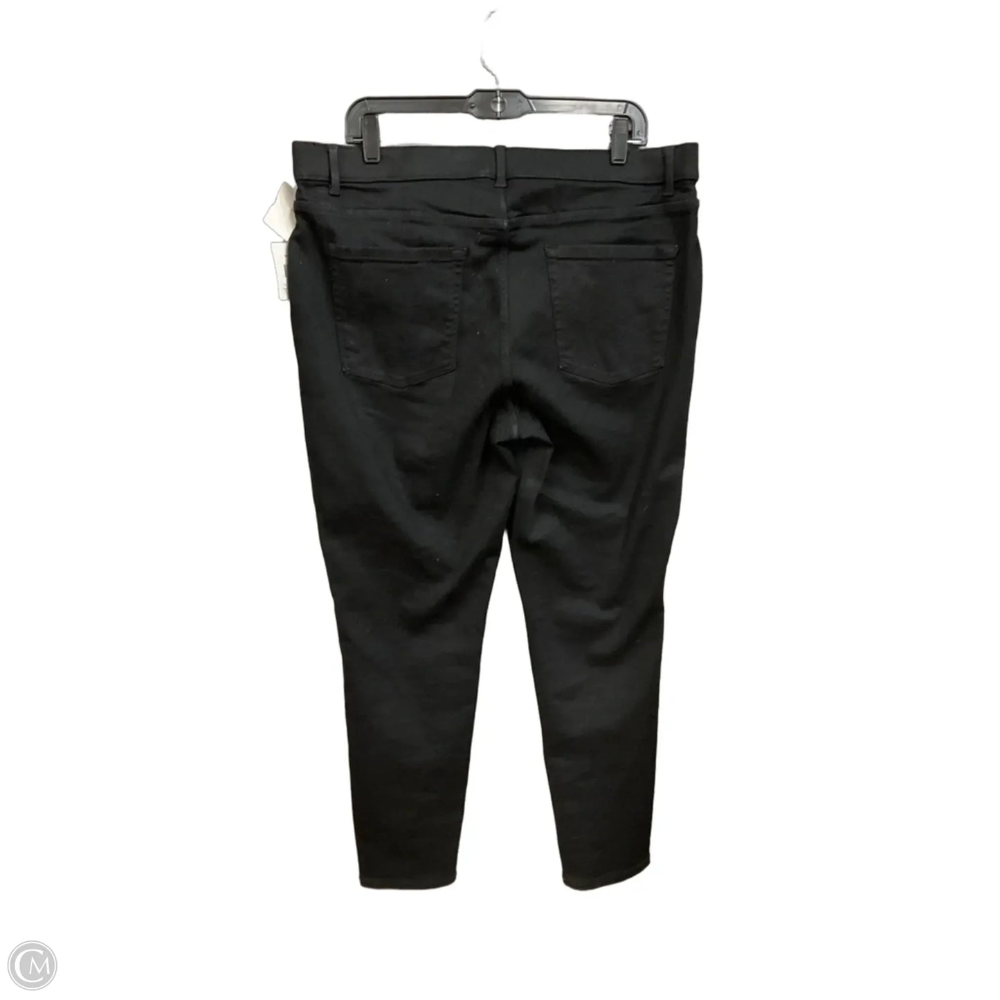 Jeans Skinny By Falls Creek In Black Denim, Size: 18