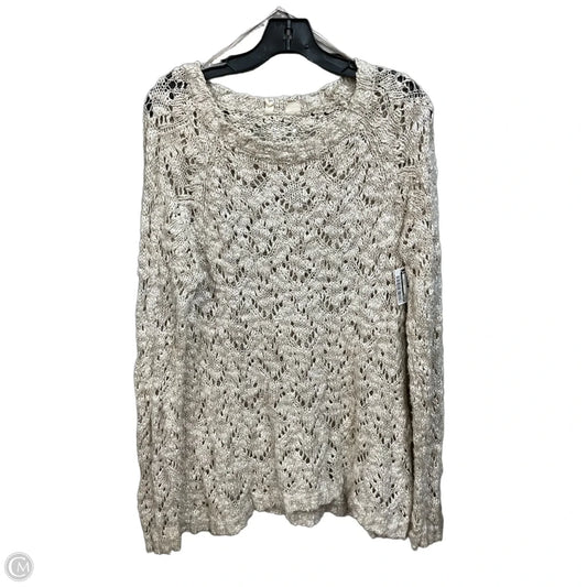 Sweater By Moth In Beige, Size: M