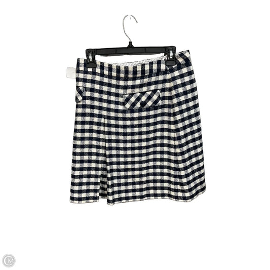 Skirt Mini & Short By Brooks Brothers In Checkered Pattern, Size: 4