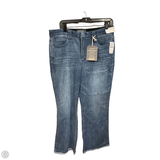 Jeans Boot Cut By Democracy In Blue Denim, Size: 16