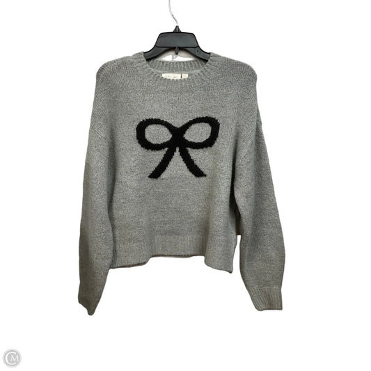 Sweater By Rd Style In Grey, Size: S