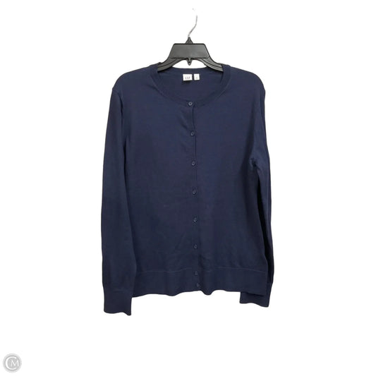 Cardigan By Gap In Navy, Size: Xl