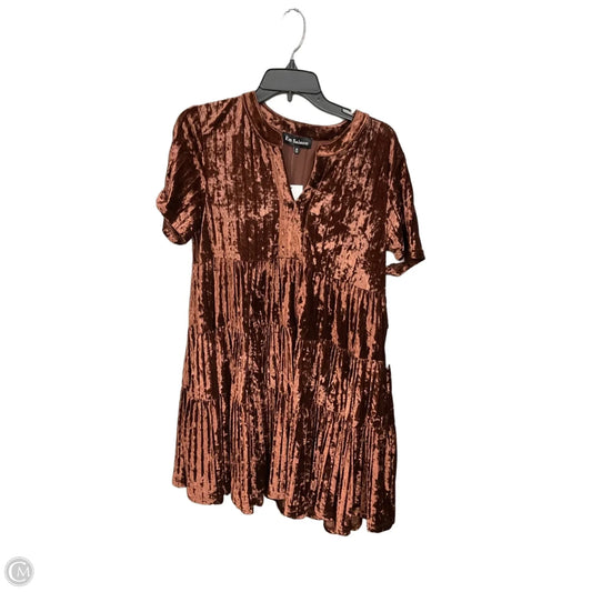 Dress Casual Short By En Saison In Bronze, Size: M