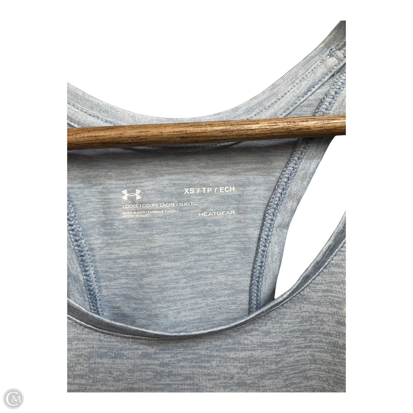 Athletic Tank Top By Under Armour In Blue, Size: Xs