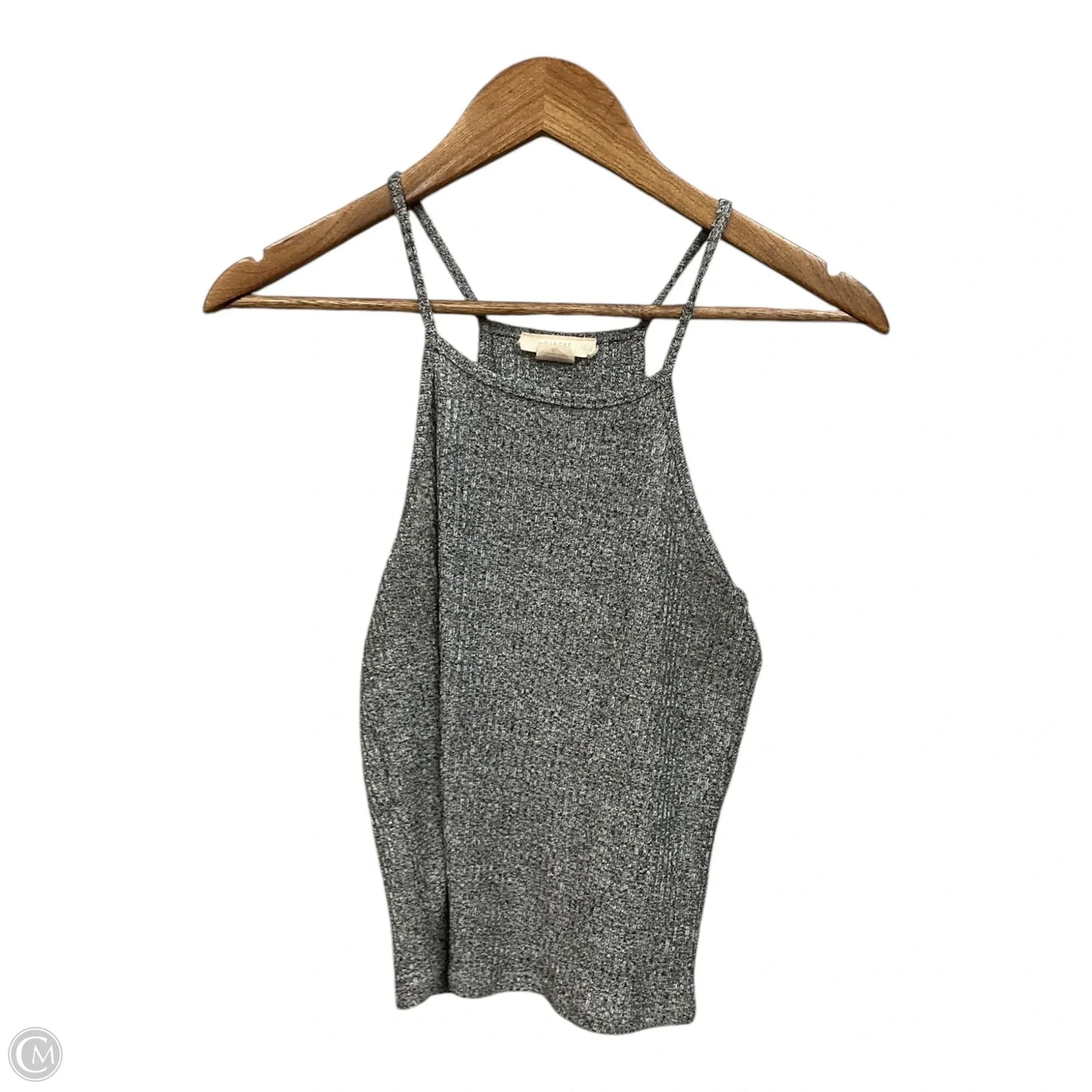 Top Sleeveless By Poetry In Grey, Size: Xl