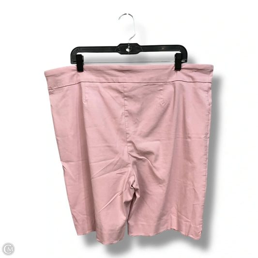 Shorts By Coral Bay In Pink, Size: 20