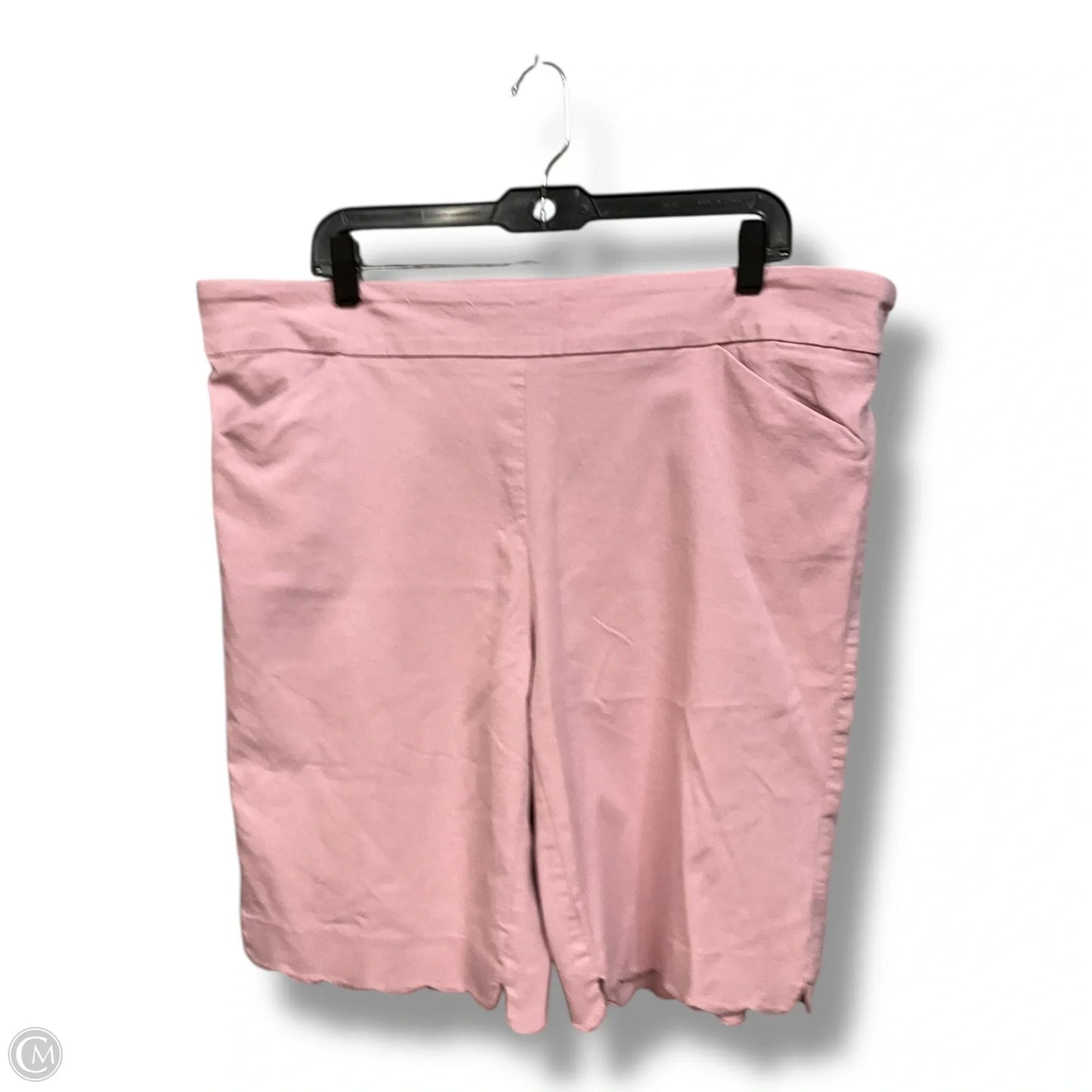 Shorts By Coral Bay In Pink, Size: 20