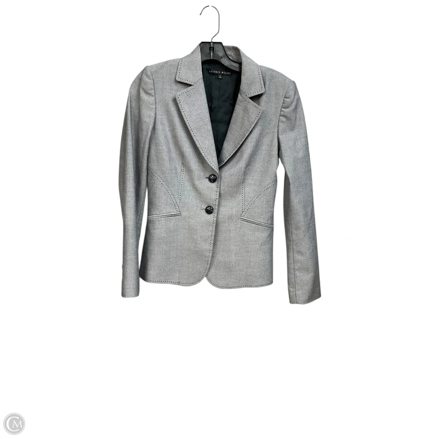Blazer By Antonio Melani In Grey, Size: Xs