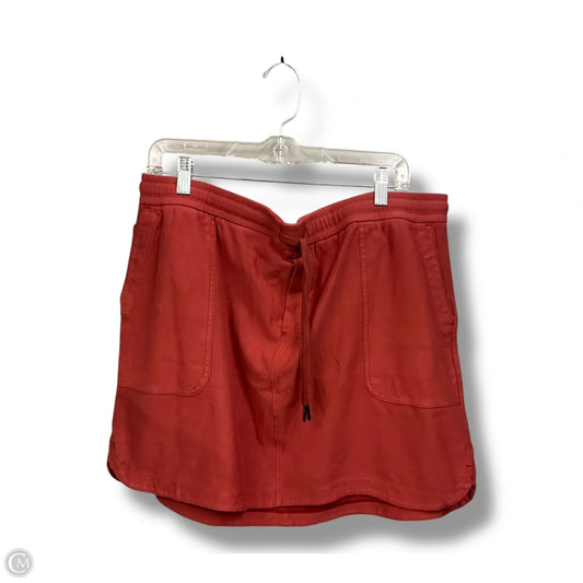 Athletic Skirt By Athleta In Red, Size: Xl
