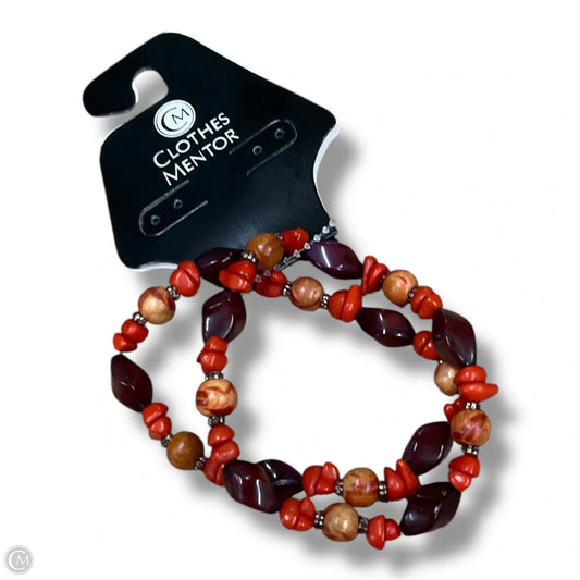 Bracelet Beaded By Clothes Mentor, Size: 02 Piece Set