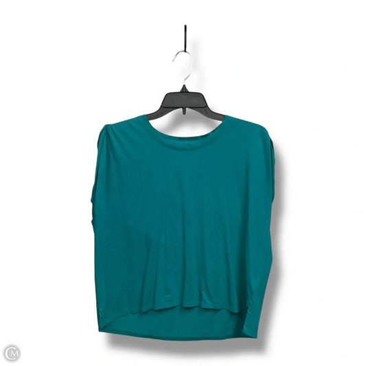 Top Sleeveless By Express In Teal, Size: L