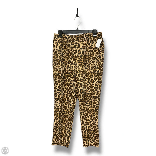 Pants Lounge By H&m In Animal Print, Size: 6