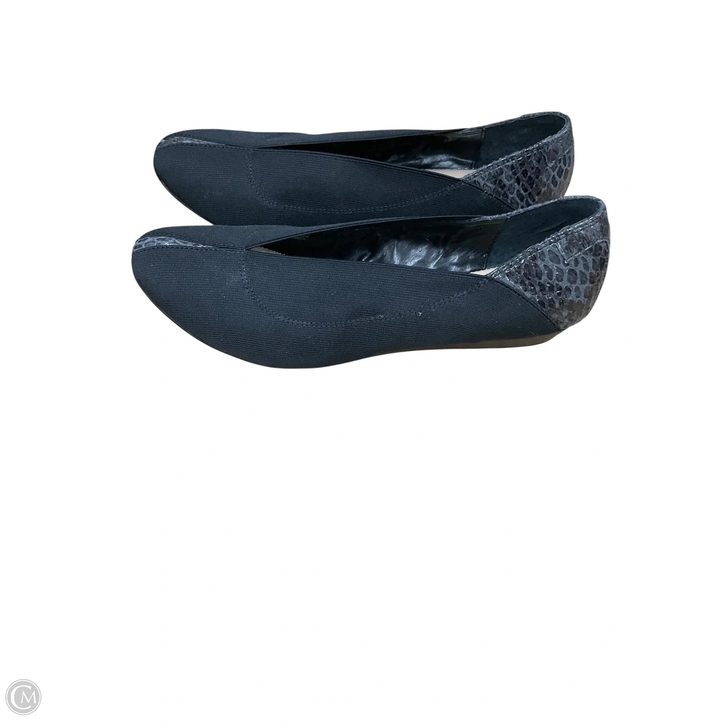 Shoes Flats By Taryn Rose In Black & Grey, Size: 9