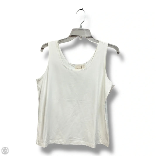 Tank Top By Chicos In White, Size: 2