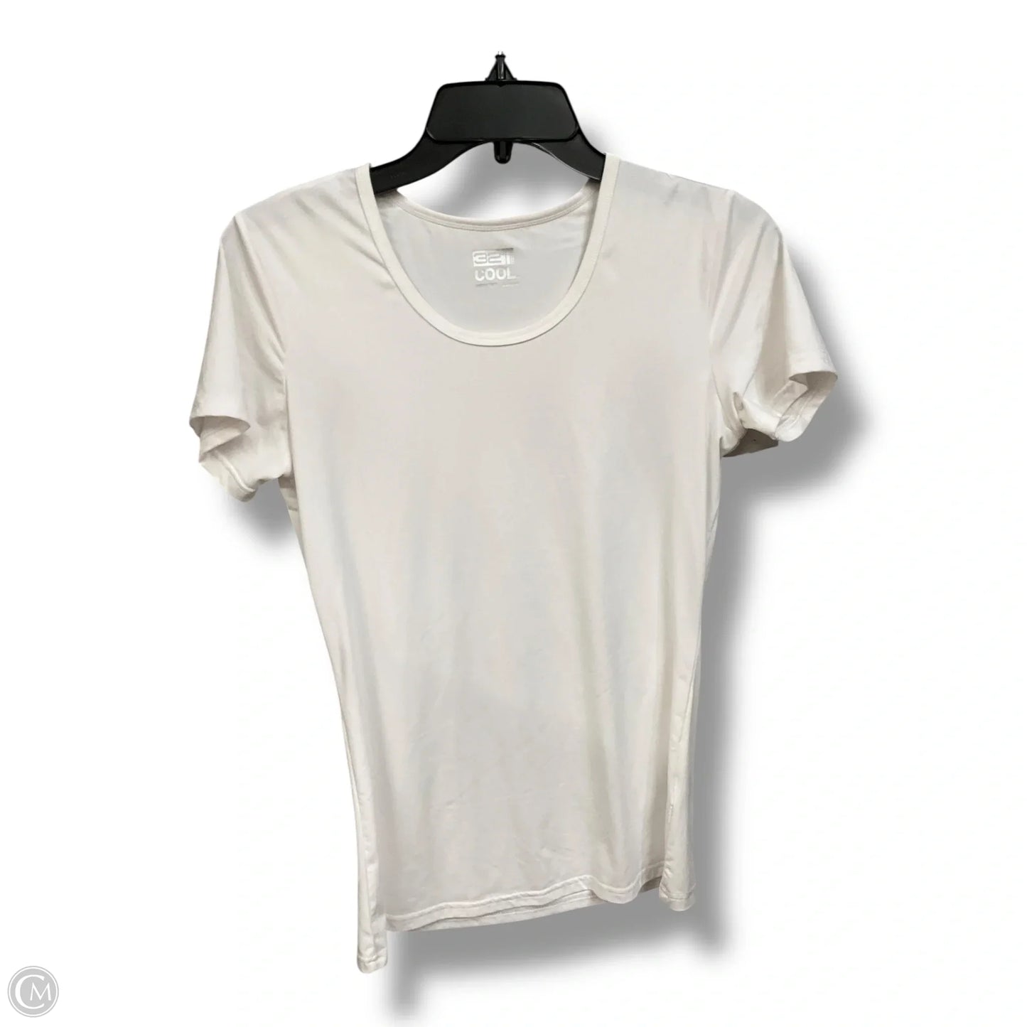 Athletic Top Short Sleeve By 32 Degrees In White, Size: S