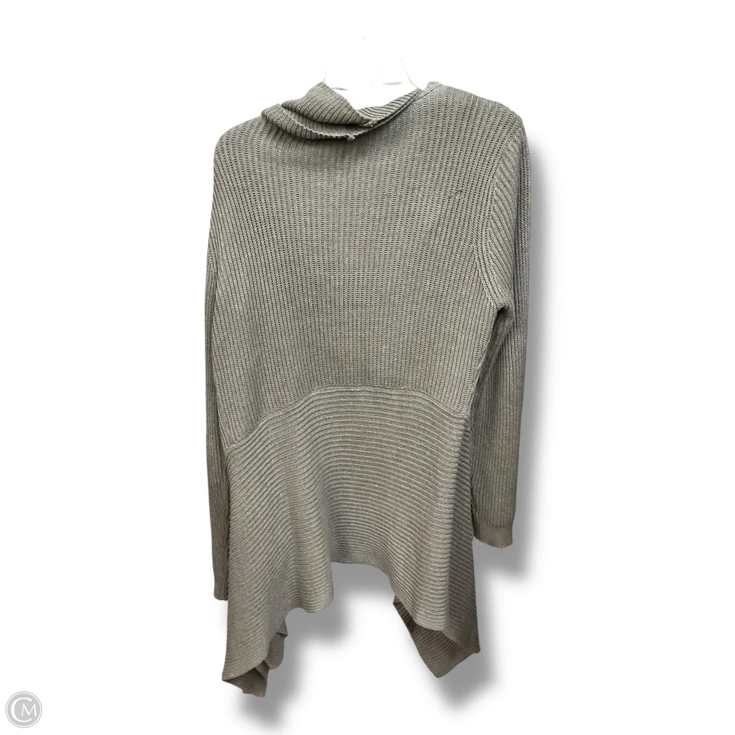 Sweater Cardigan By Rxb In Grey, Size: Xl