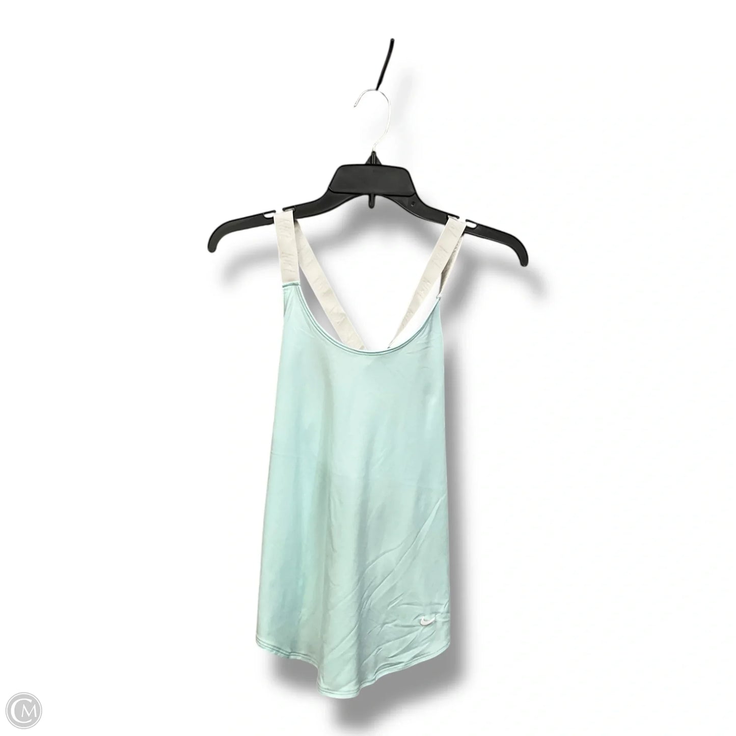 Athletic Tank Top By Nike Apparel In Aqua, Size: Xs