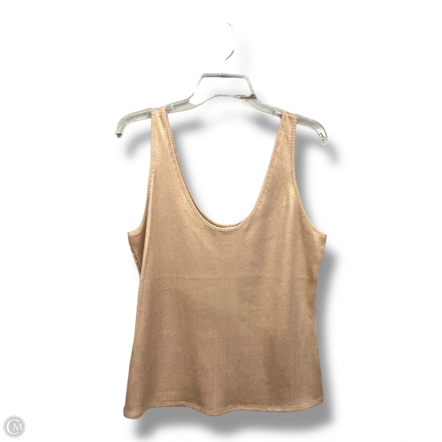 Top Sleeveless By A New Day In Gold, Size: Xl
