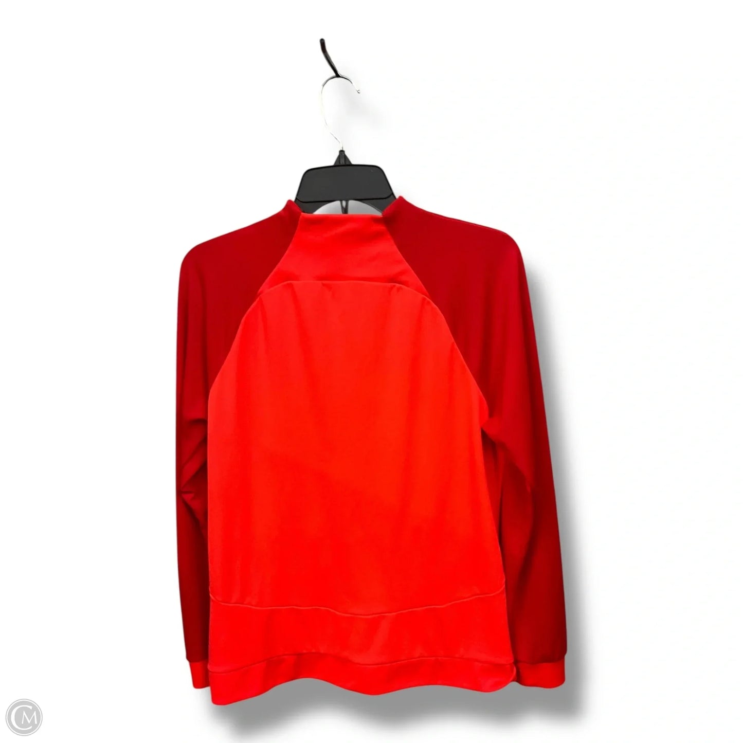 Athletic Jacket By Nike Apparel In Red, Size: M