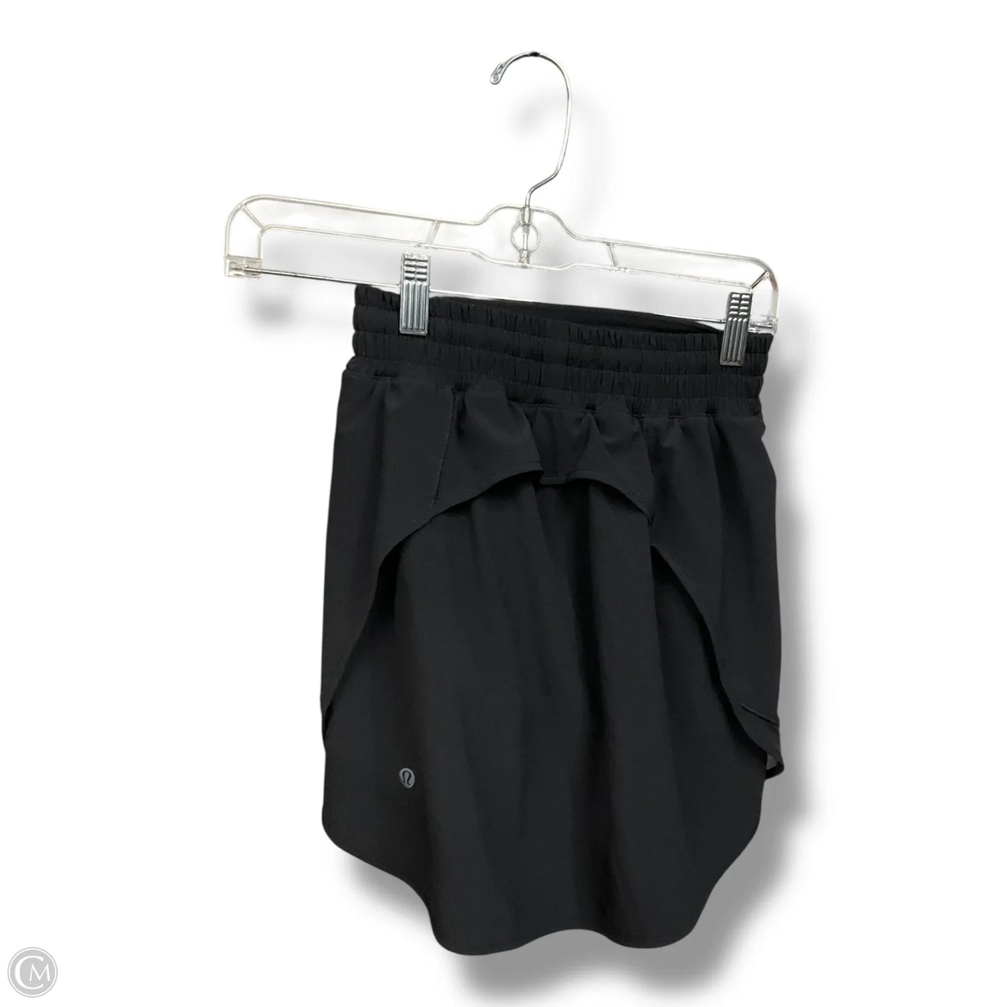 Athletic Skort By Lululemon In Black, Size: Xs