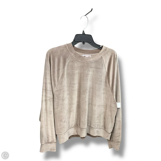 Top Long Sleeve By Victorias Secret In Mauve, Size: L