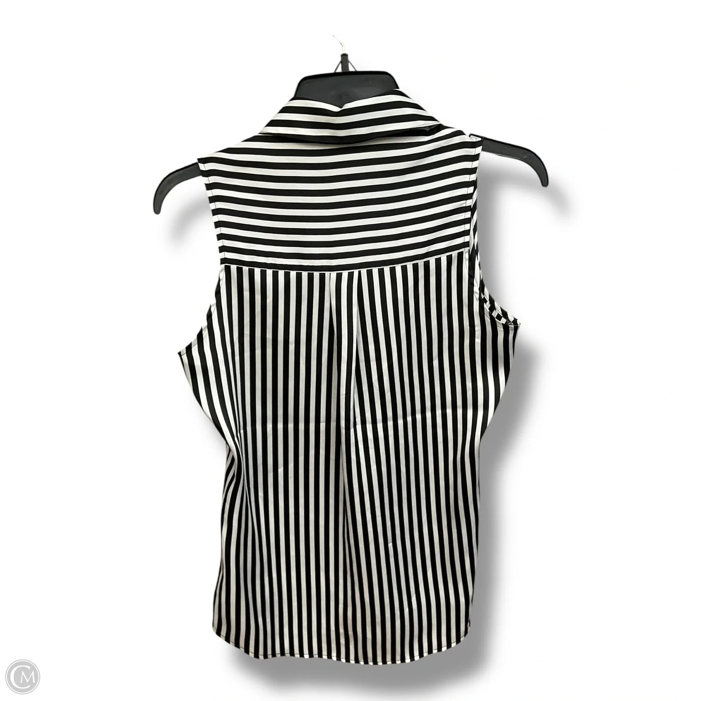 Top Sleeveless By Express In Striped Pattern, Size: Xs