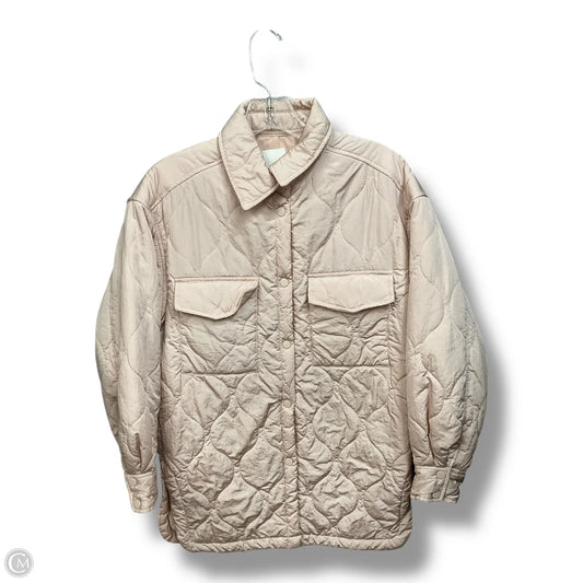 Coat Puffer & Quilted By H&m In Pink, Size: Xs
