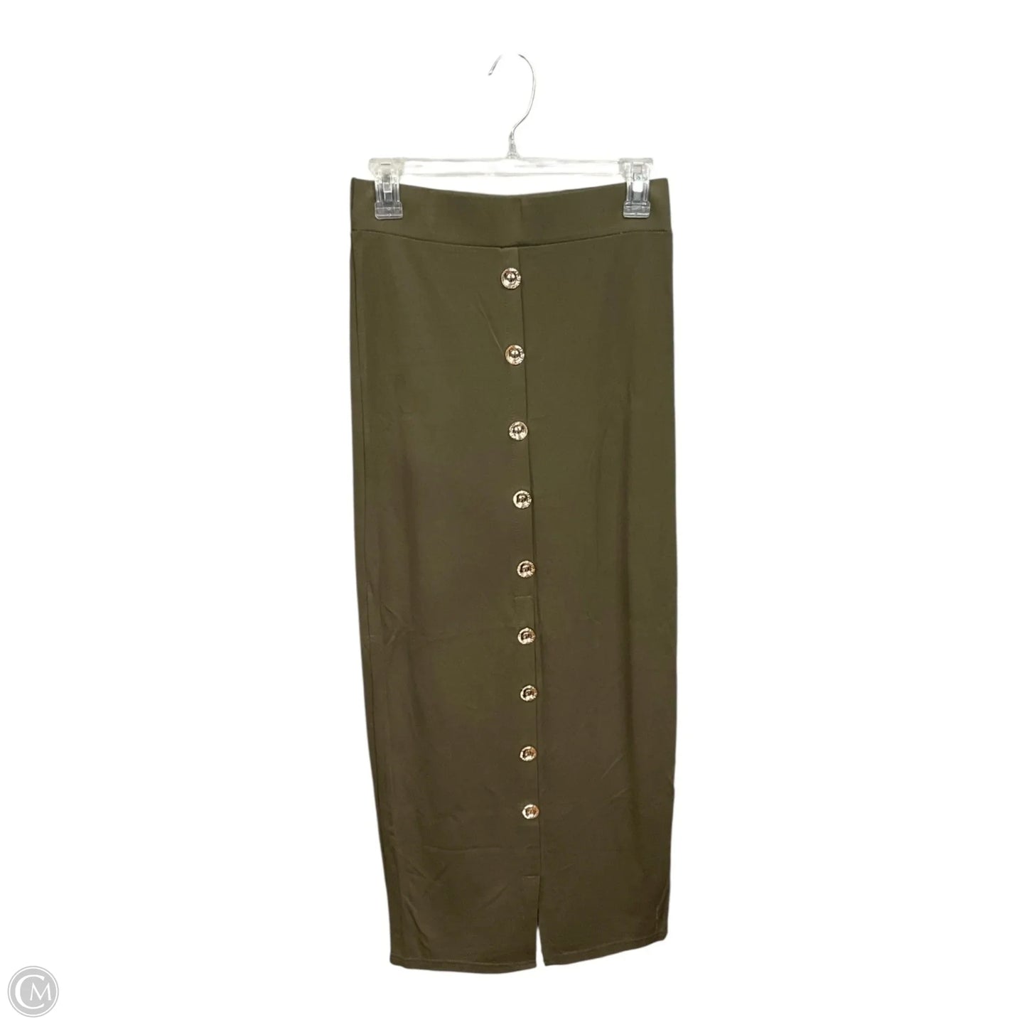 Skirt Maxi By Clothes Mentor In Green, Size: S