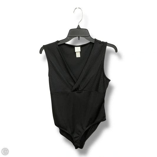 Bodysuit By H&m In Black, Size: L