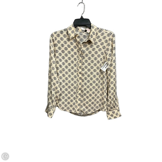 Blouse Long Sleeve By Express In Multi-colored, Size: Xs