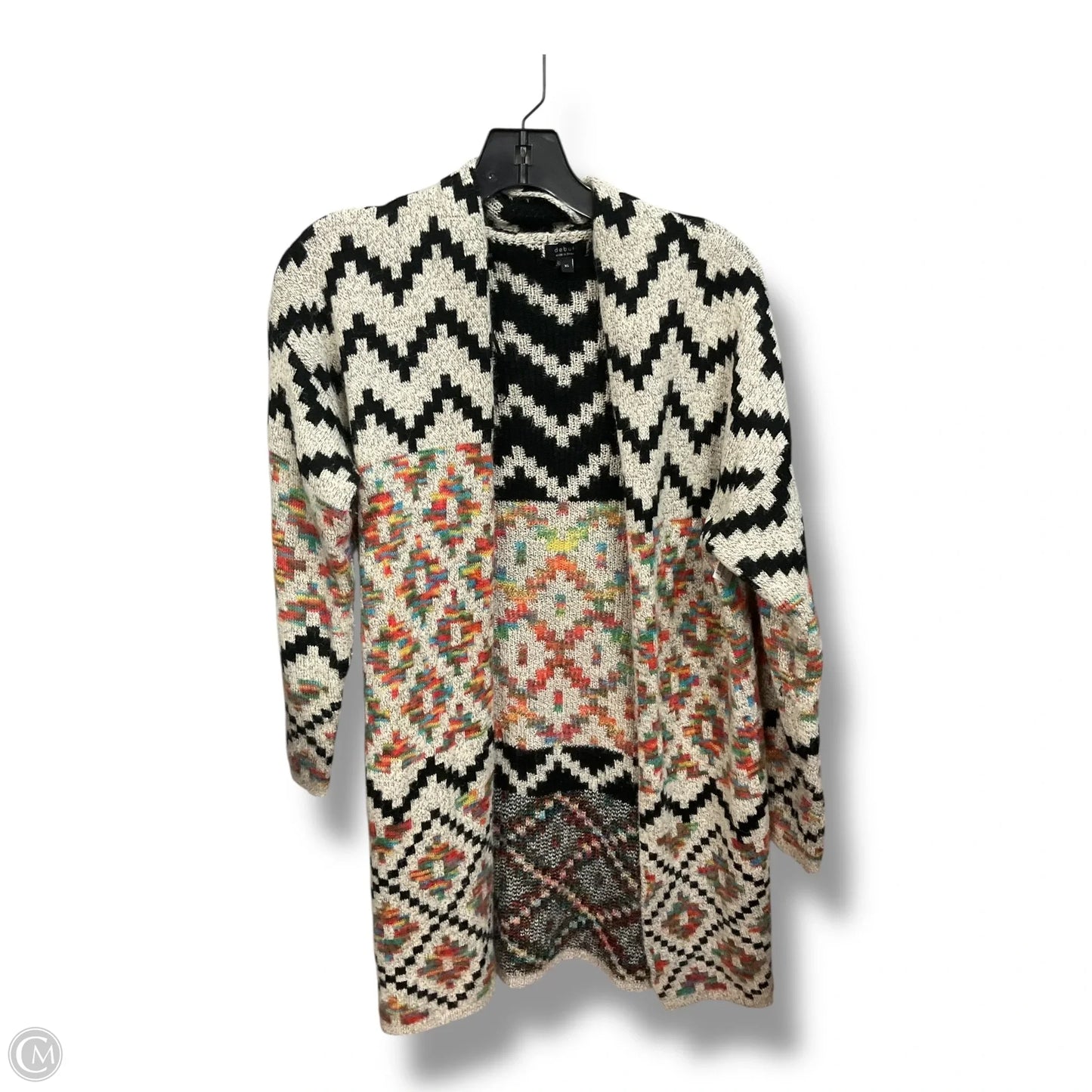 Cardigan By Debut In Multi-colored, Size: Xs