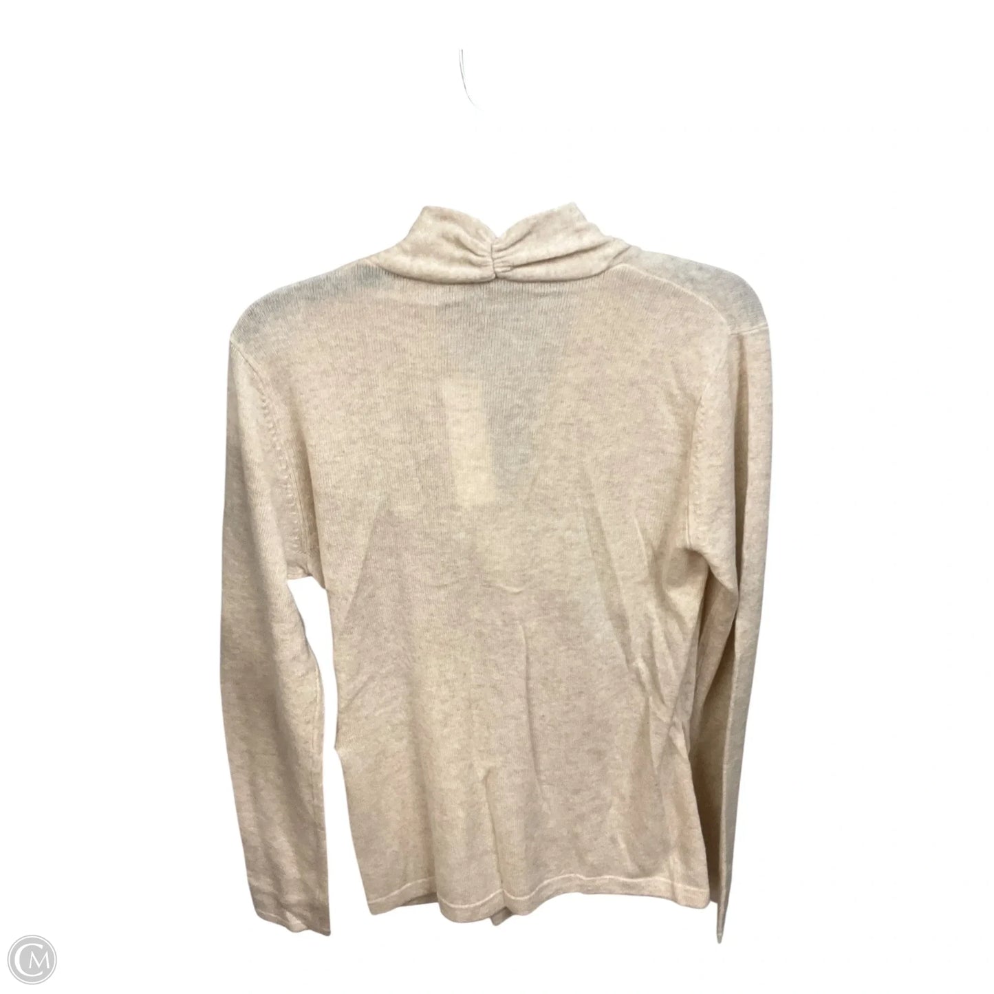 Top Long Sleeve By Soft Surroundings In Beige, Size: L