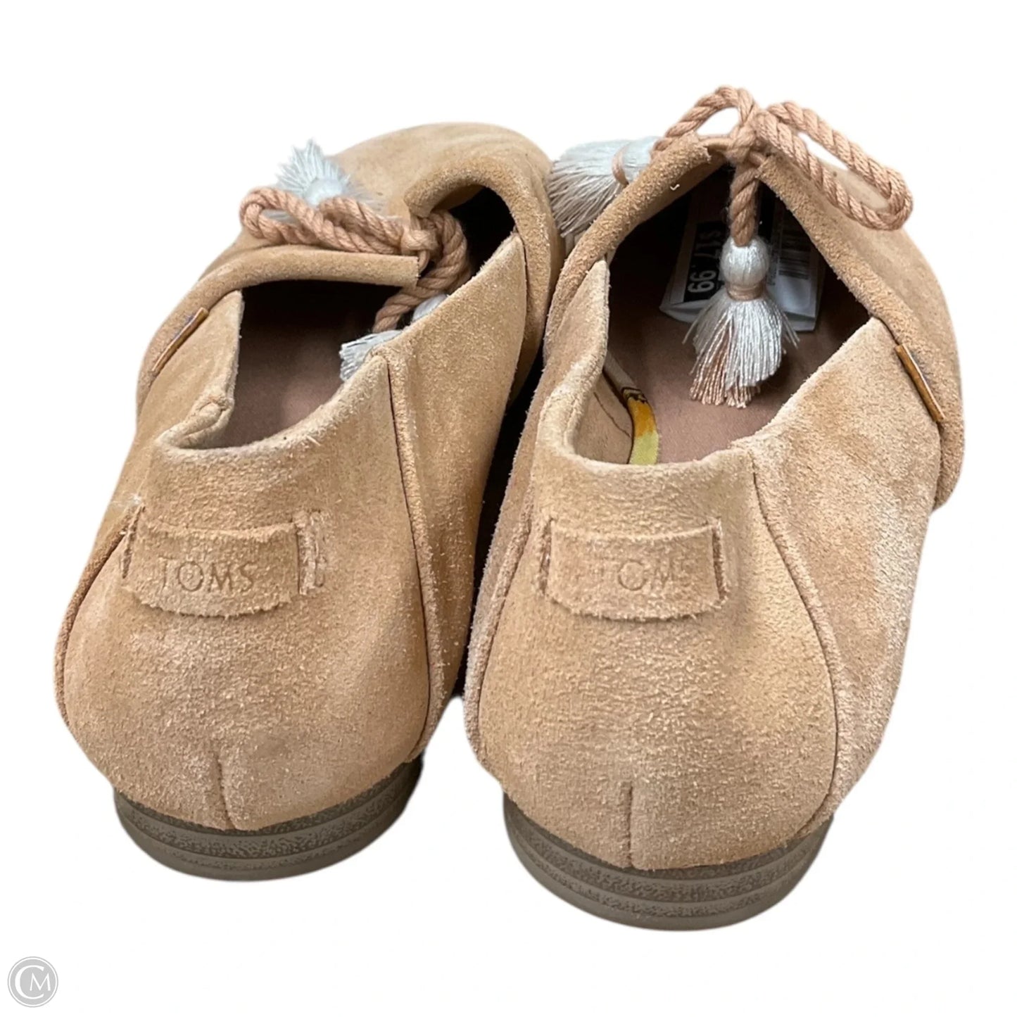 Shoes Flats By Toms In Tan, Size: 6.5