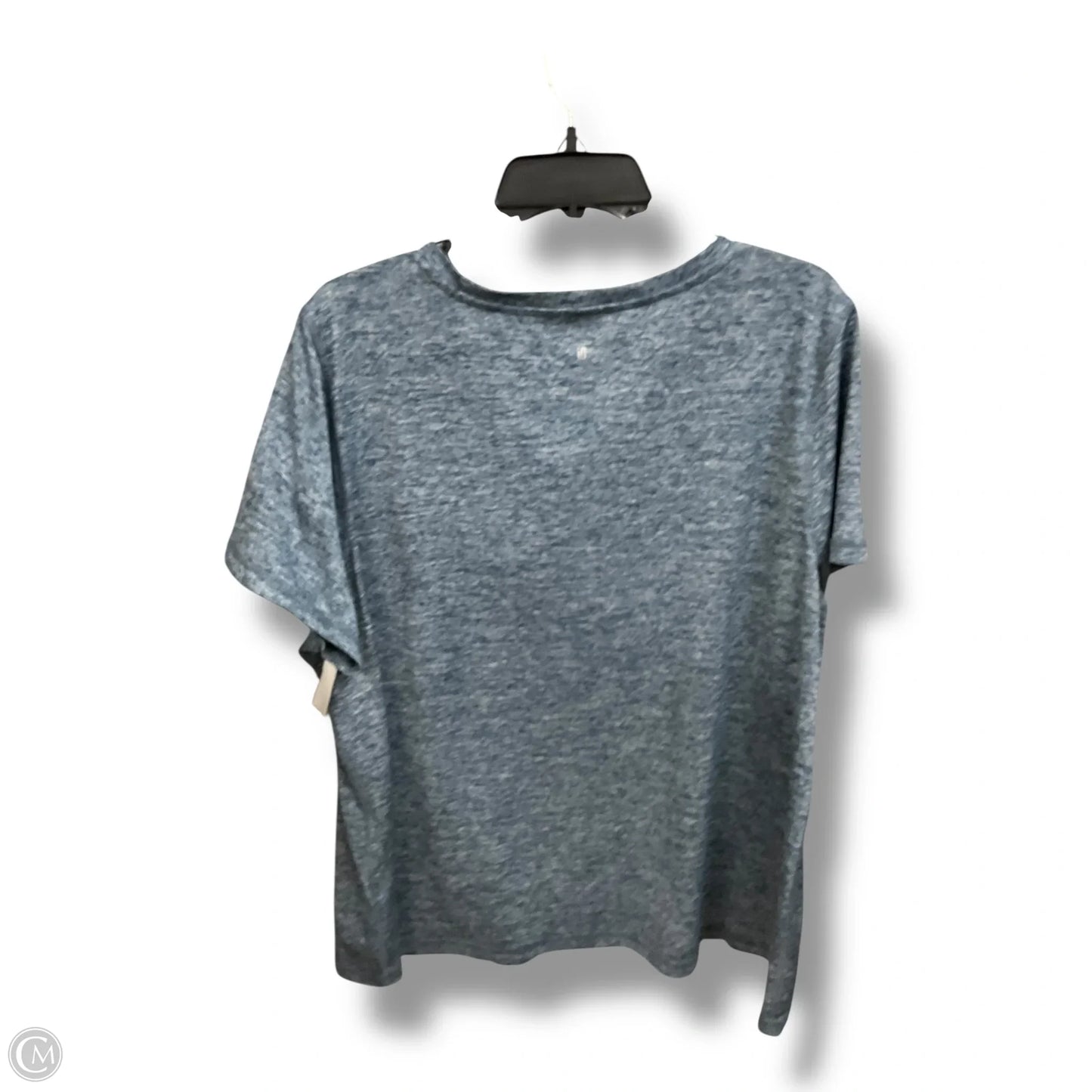 Athletic Top Short Sleeve By Ideology In Navy, Size: 3x