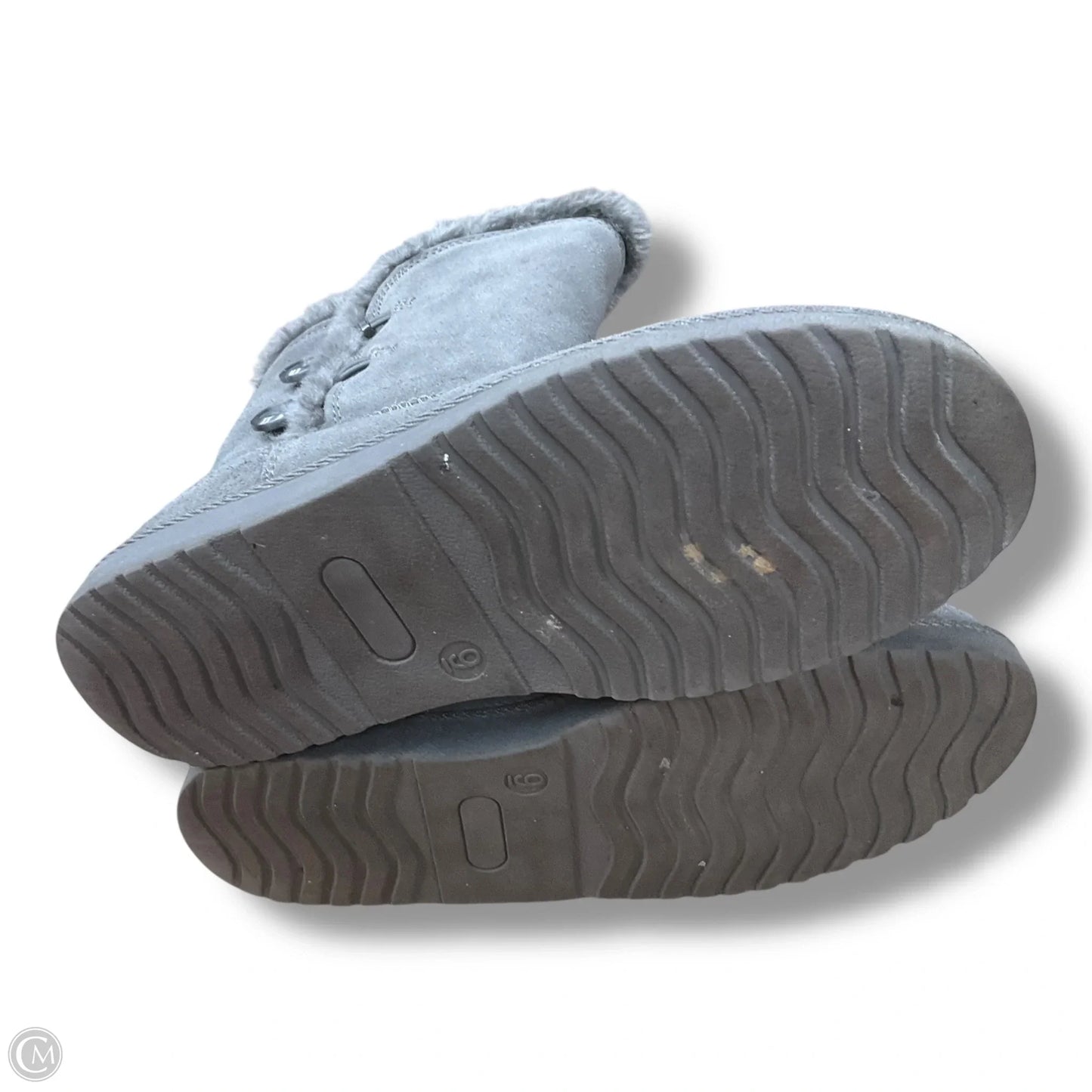 Boots Mid-calf Flats By Target In Grey, Size: 9