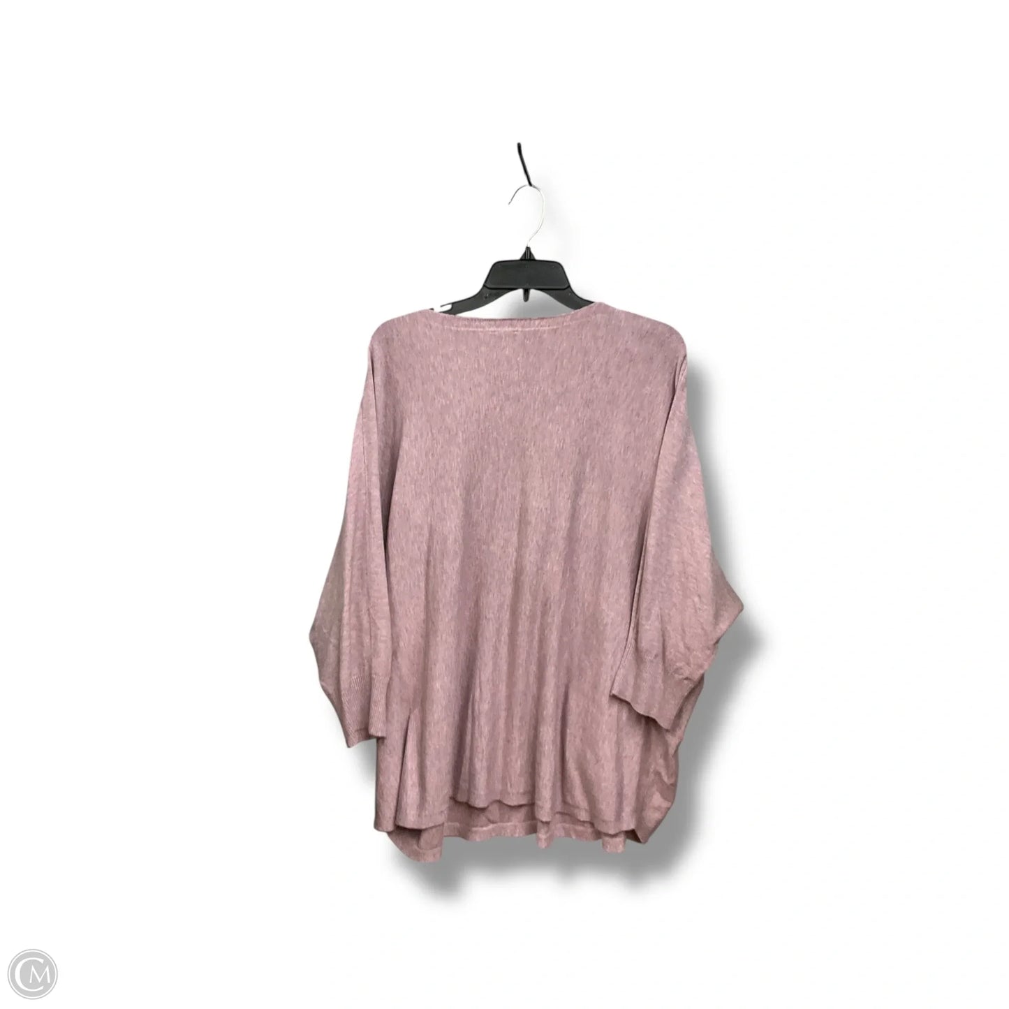 Top 3/4 Sleeve By Aaeda In Purple, Size: 3x
