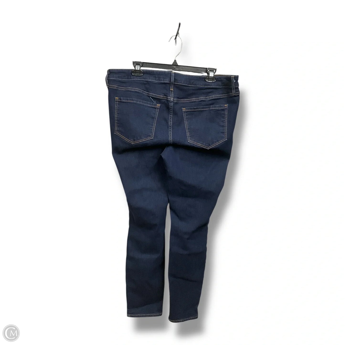 Jeans Skinny By Old Navy In Blue Denim, Size: 16
