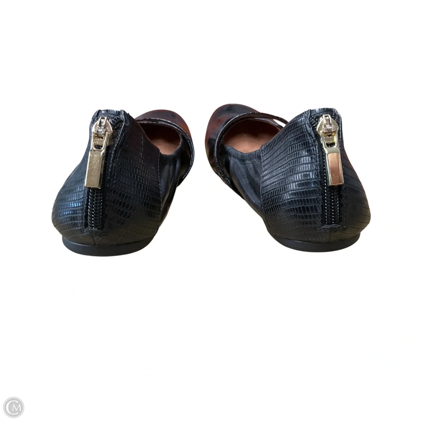 Shoes Flats By Clothes Mentor In Black, Size: 9